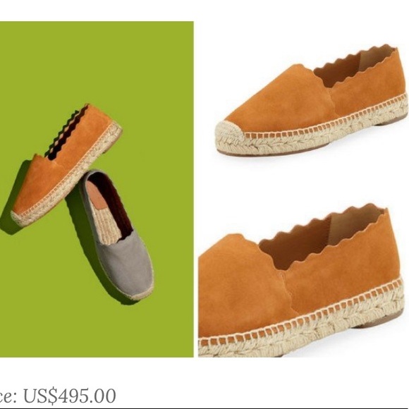 chloe lauren espadrille flat